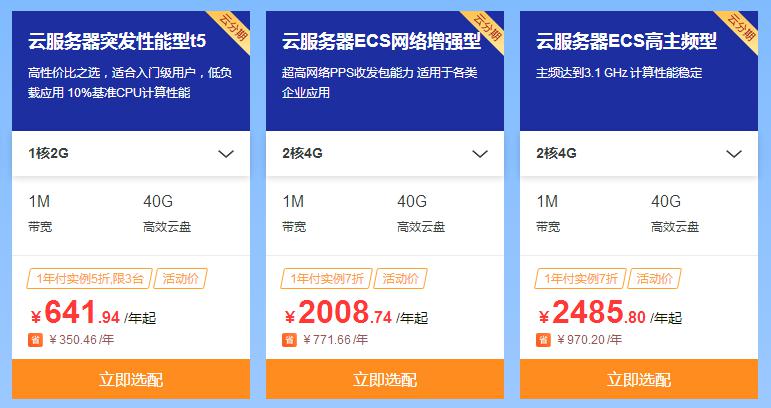 省錢攻略:開年HI購季 云產(chǎn)品低至五折起