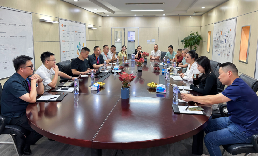 瀘州老窖定制酒公司來(lái)訪海商，共話(huà)數(shù)字化發(fā)展
